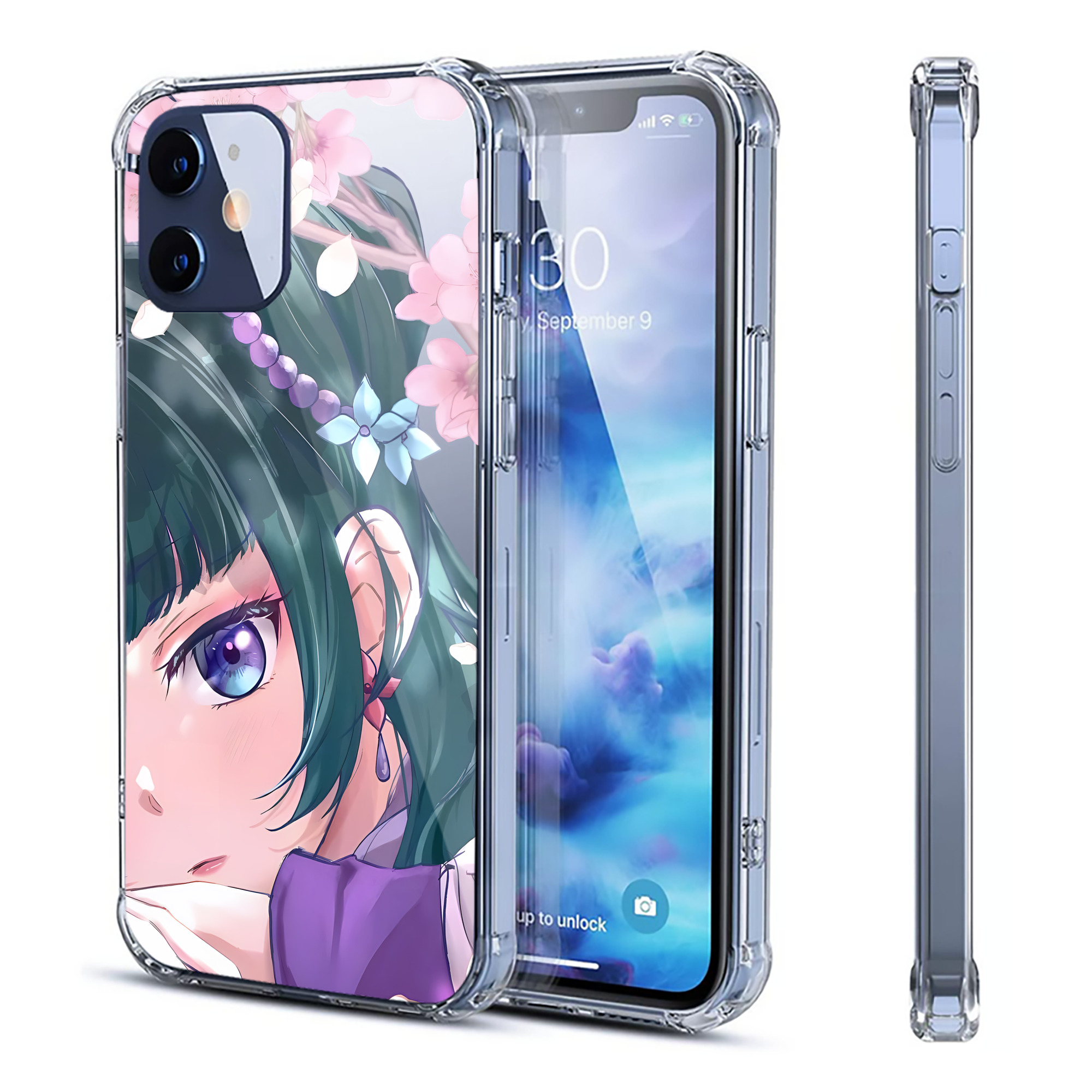 （画像用） 薬屋のひとりごと The Apothecary Diaries 【iPhone 12シリーズ対応】透明スマホケース（クリアソフトケース）